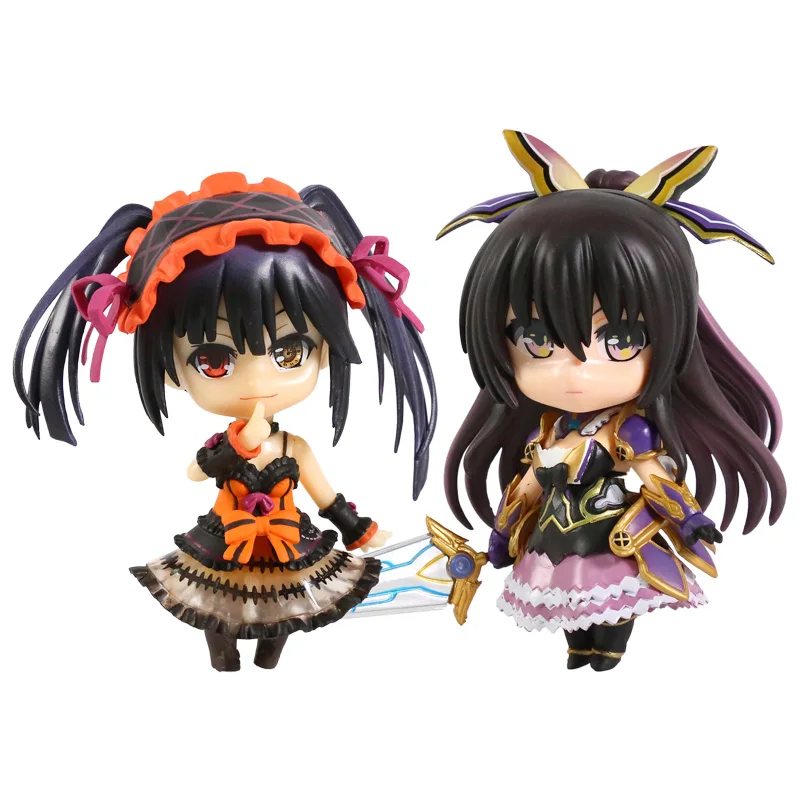 

Date A Live 354 Tohka Yatogami / 466 Tokisaki Kurumi PVC Action Figure Collectible Model Toy