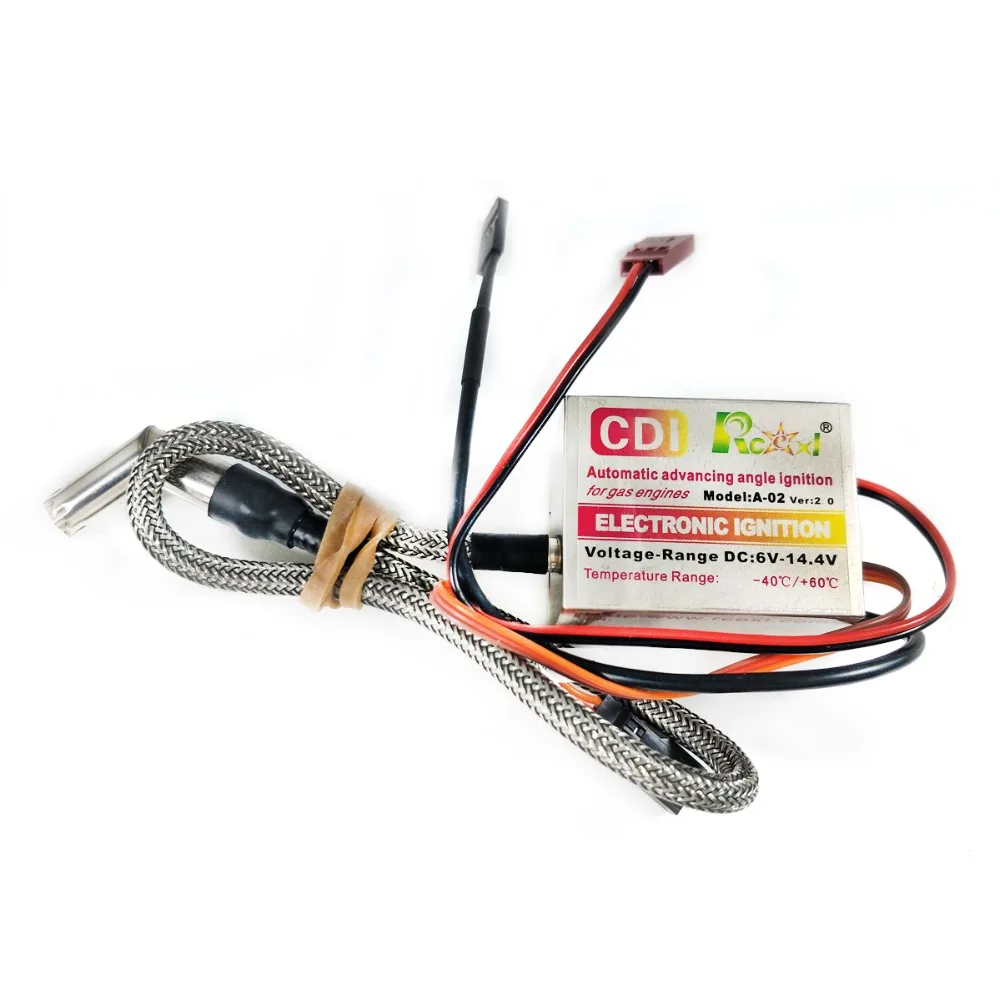 Rcexl одноцилиндровое Зажигание CDI для ME8 1/4 32 Свеча зажигания 120 градусов с
