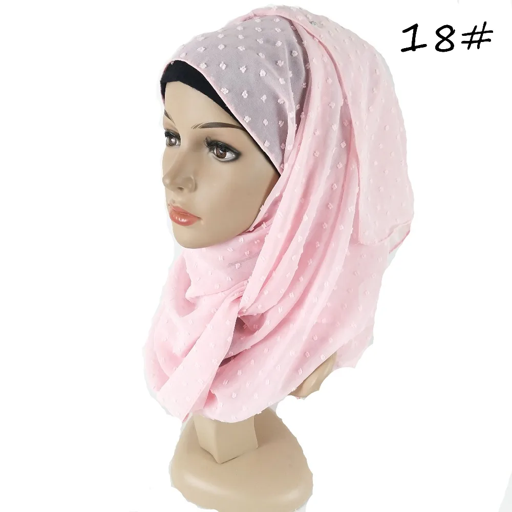 S87 10pcs High quality new chiffon material hijab scarf shawl women maxi wrap headband can choose colors