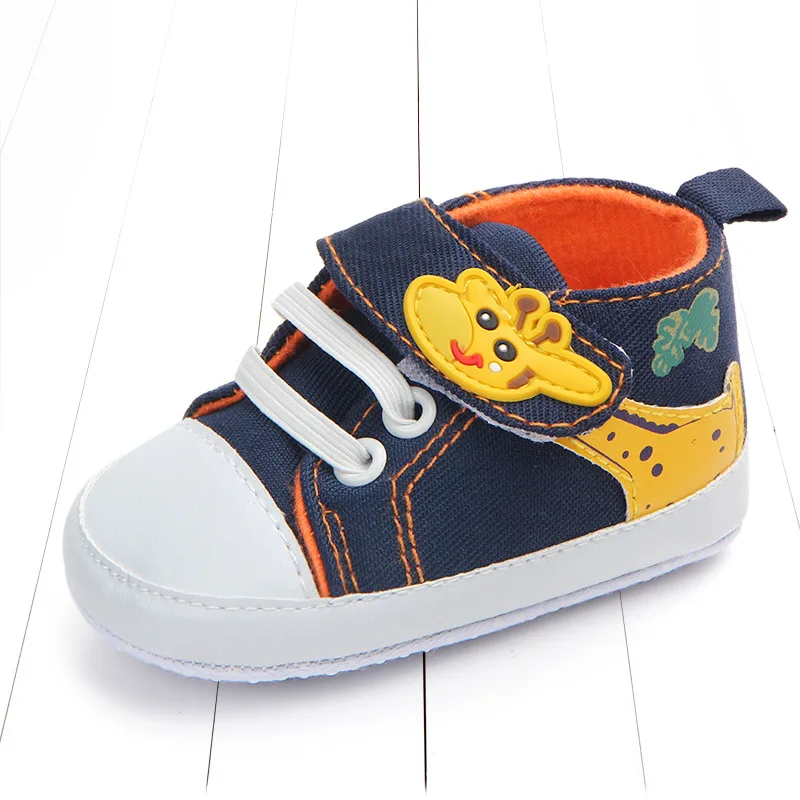 

Baby Sports Sneakers Newborn Baby Boys Girls Cartoon Giraffe Pattern First Walkers Shoes Infant Toddler Anti-slip Baby Shoes