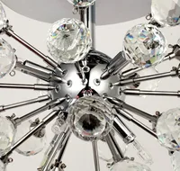 Free Shipping Modern Crystal Light Chandelier For Ceiling 6-lights Lustres De Cristal Lamp For Hallway Dia22*h25cm