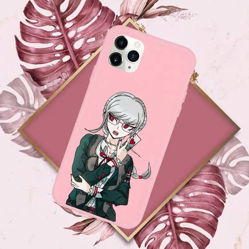 

Danganronpa V3 hot anime Phone Case Candy Color for iPhone 11 pro XS MAX 8 7 6 6S Plus X 5S SE 2020 XR