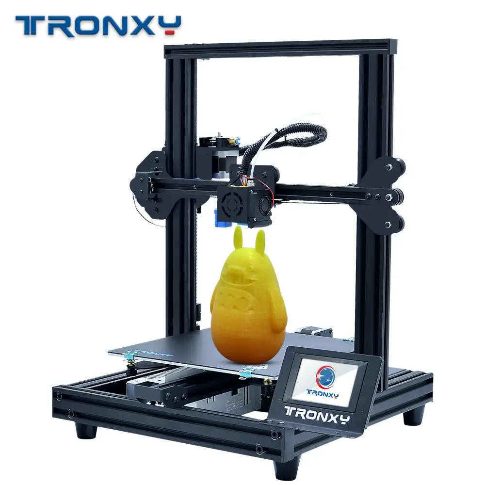 black Standard TRONXY 3d принтер XY-2 Pro Модернизированный быстрый нагрев автоматическое выравнивание обновление отключения питания печатная нить разрядка детектор Titan - Цвет: black Standard