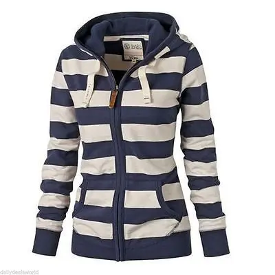 

Striped 2020 New Design Hot Sale Hoodies Sweatshirts Women Casual Kawaii Harajuku Sweat Girls European Tops Korean