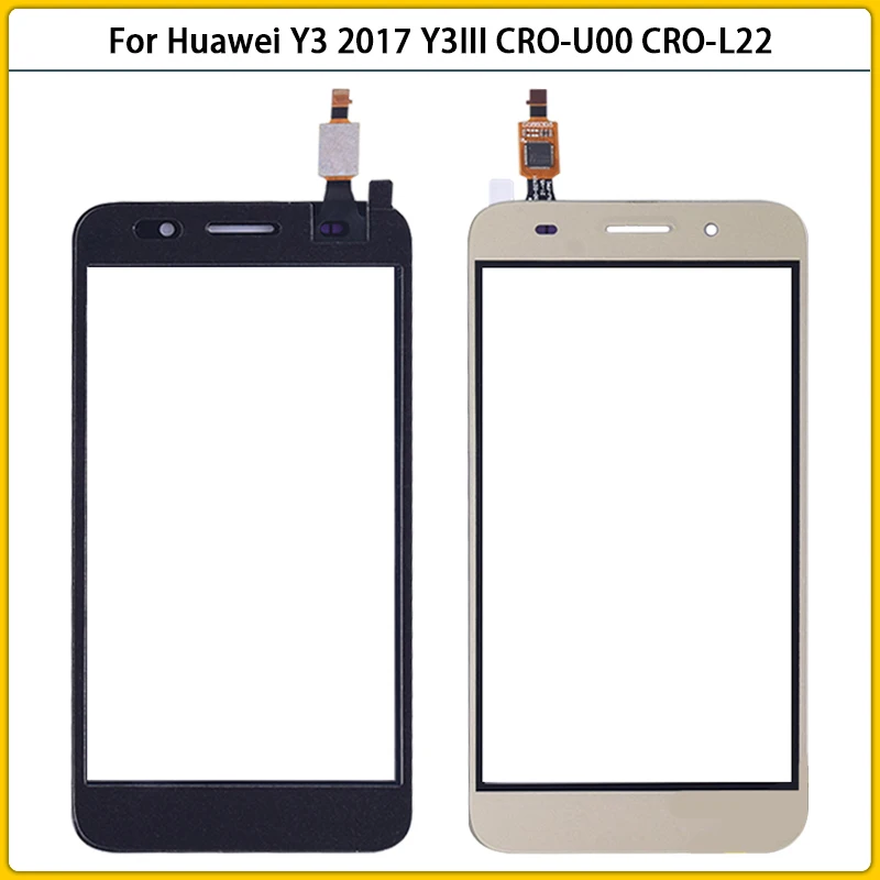 Новый Y5 Lite 2017 сенсорного экрана для Huawei Y3 CRO U00 L02 L22 графический планшет с