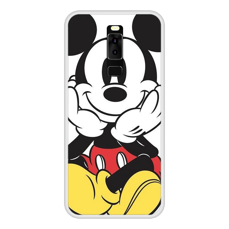 Case for Leagoo S8 Soft Silicone TPU Mickey Minnie Pattern Painted Phone Cover In Stock |