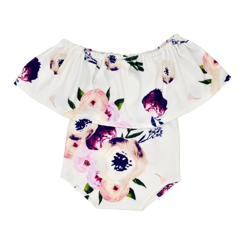 

Baby Photography Props Newborn Girls Romper Infant Photo Shoot Clothes Cute Kid Bodysuits Baby Floral Print Dresses New Arrival