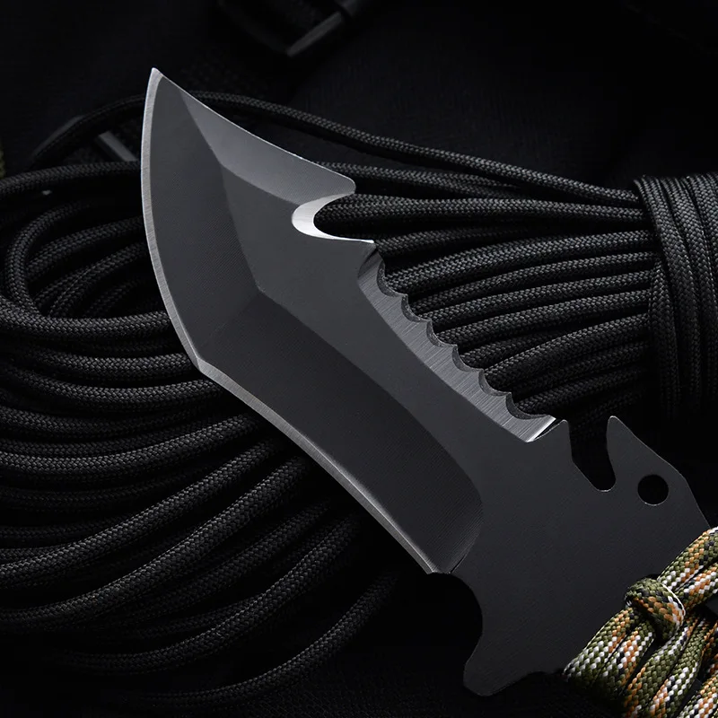 Карманный инструмент для выживания кемпинга нож с фиксированным лезвием лезвие