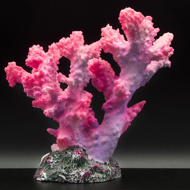 

New Vivid Aquarium Landscaping Artificial Coral Decorations Aquarium Ornaments Environmentally Friendly Natural Resin Coral Reef