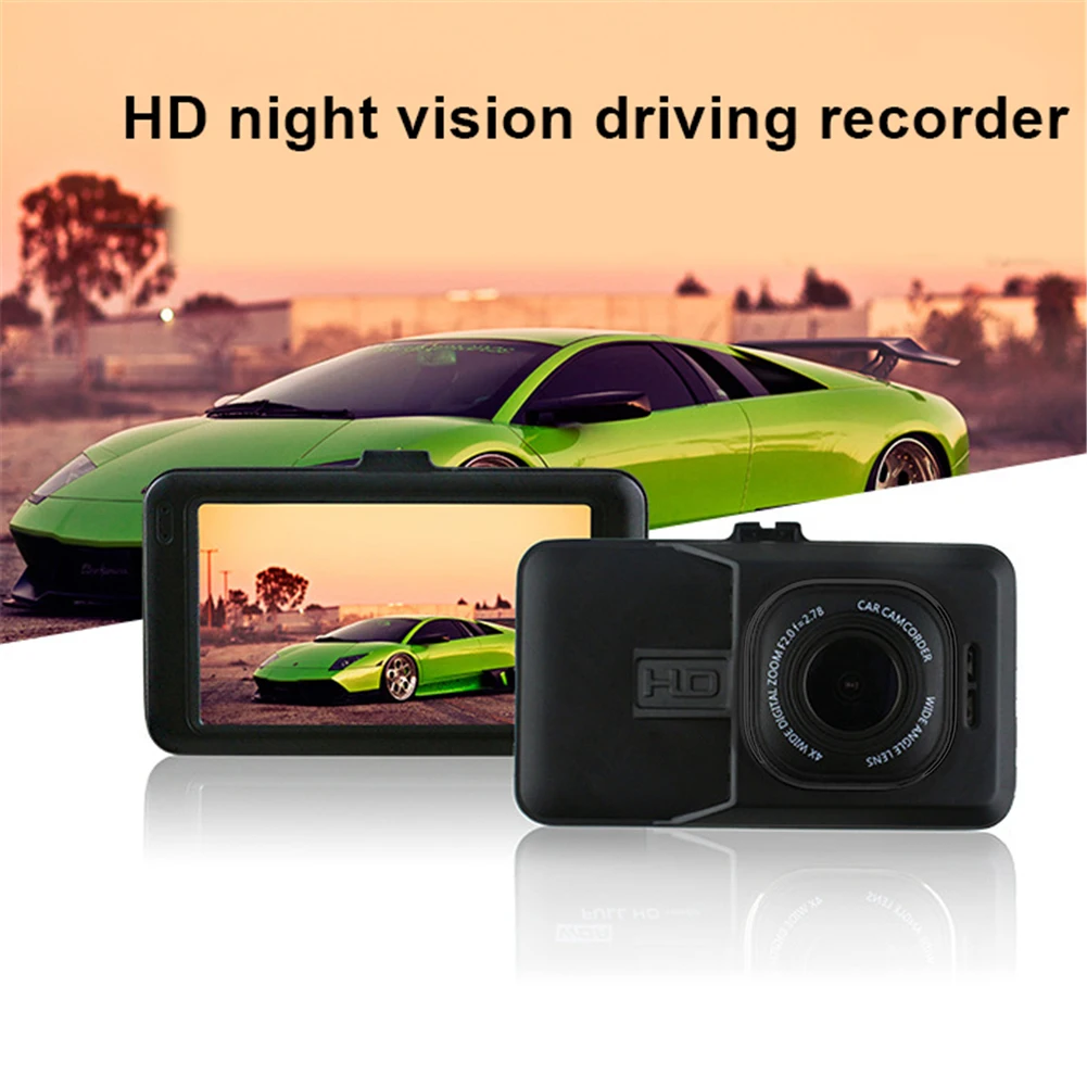 DVR Автомобильный видеорегистратор с разрешением Full HD 1080P 3 &quotкамера заднего вида