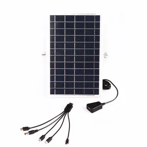 8w solar charger ultra thin polycrystalline solar panel portable outdoor camping emergency mobile phone charger free global shipping