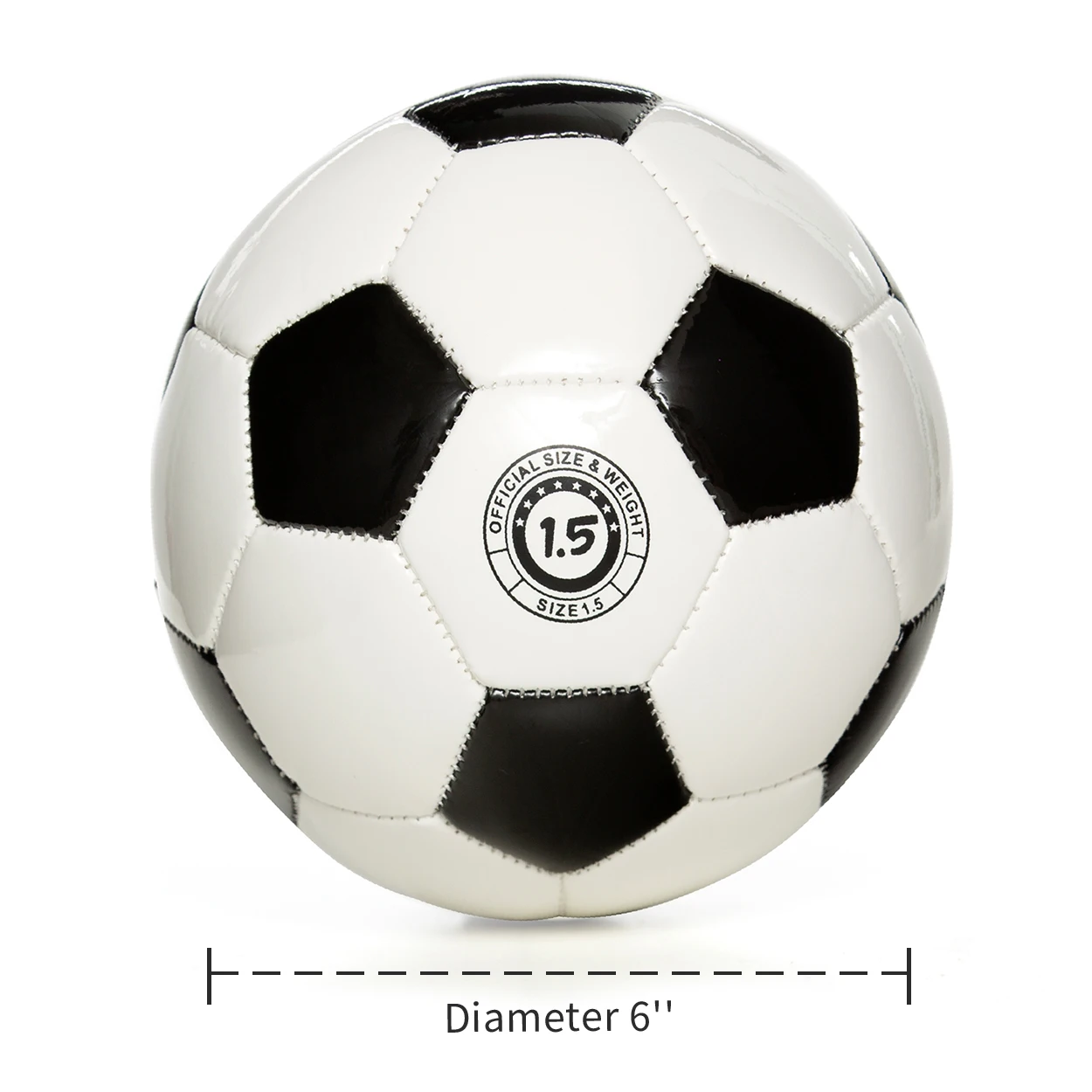 

Small Football Mini Soccer Ball Soft Size 1.5 For Toddlers Kid's Gift Toy Hand Grasp Practice Indoor Outdoor High Quality TPU
