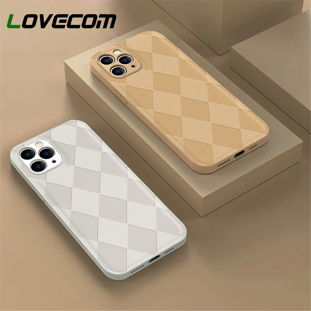 

Винтажный кожаный чехол INS для телефона iPhone 13 Pro Max 12 11 Pro Max XS Max XR X 8 7 Plus, роскошный противоударный силиконовый мягкий бампер