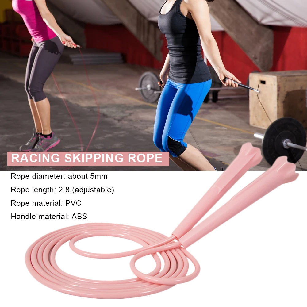 

New 2.8 Meter Colorful Jump Rope Adjustable for Kids and Teens Outdoor Indoor Fun Games Skipping Rope Exercise Fitness Activity