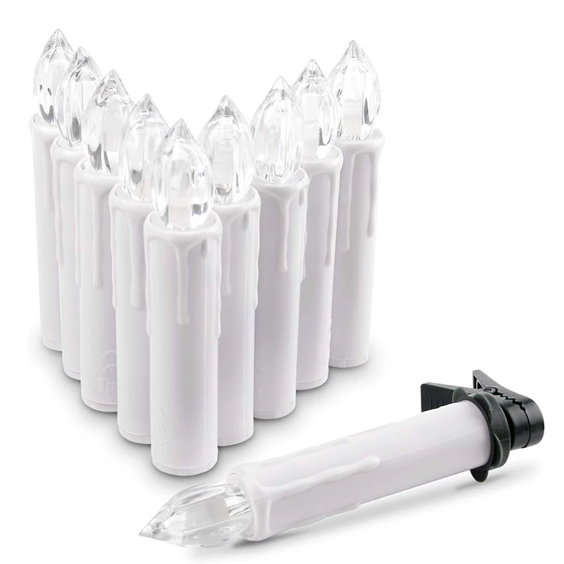 10 шт. свеча свет беспроводной пульт дистанционного управления 6 цветов