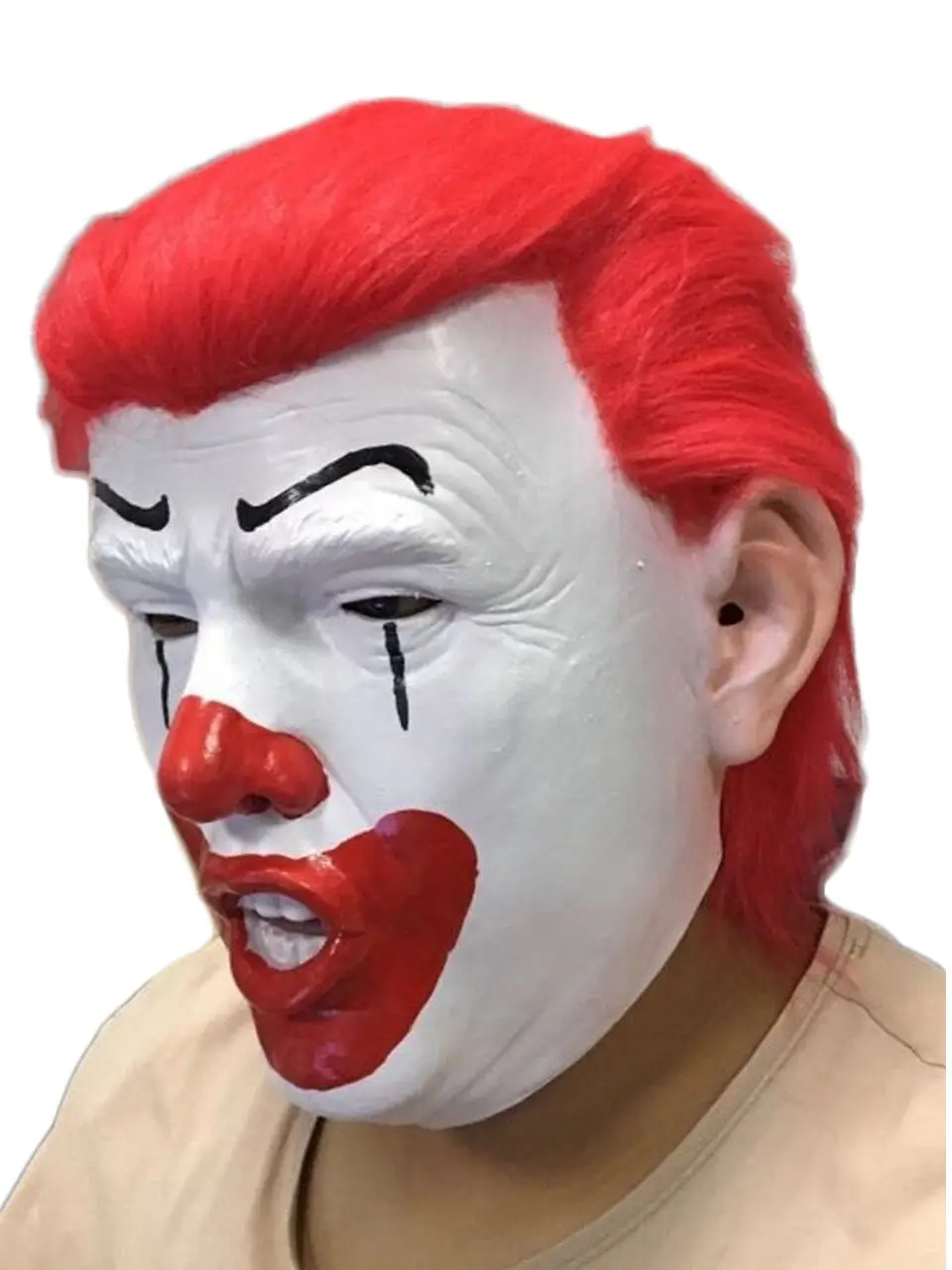 Реалистичная латексная маска в стиле знаменитостей Дональда Трампа голова с