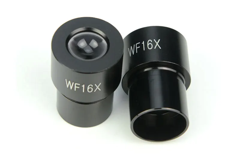 1 шт. 16X широкоугольный окуляр WF16X широкоугольный окуляр с 23,2 мм Монтажный размер для биологического микроскопа
