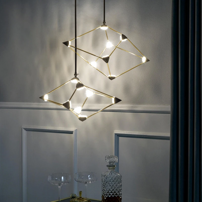 Черный винтажный промышленный подвесной светильник скандинавский Ретро s