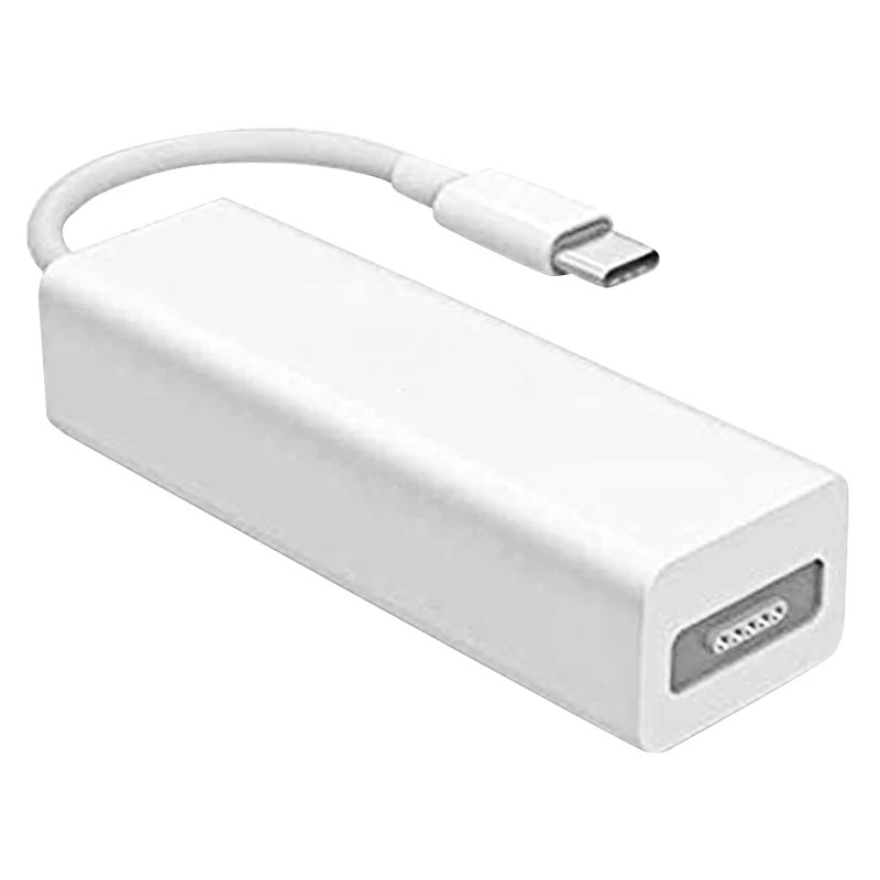 Адаптер Usb C Magsafe адаптер переходник Type To 1 & 2 совместим с Pro/Air и любыми устройствами