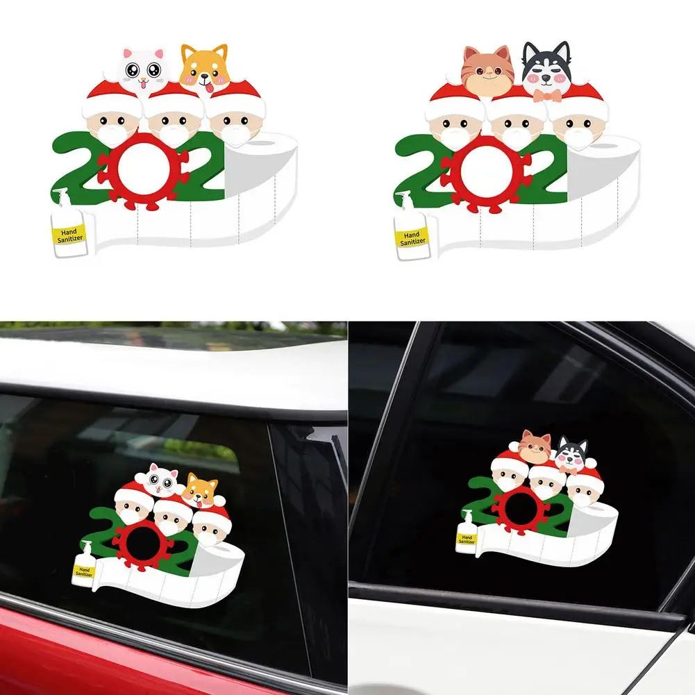 Автомобильные наклейки Переводные картинки Рождественское украшение наклейка