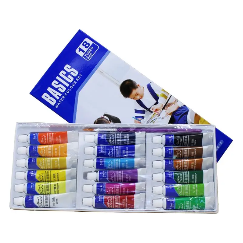

12/18/24 Colors 5ML Tube Watercolor Paint set Art Painting Drawing Tools For Kid 62KA