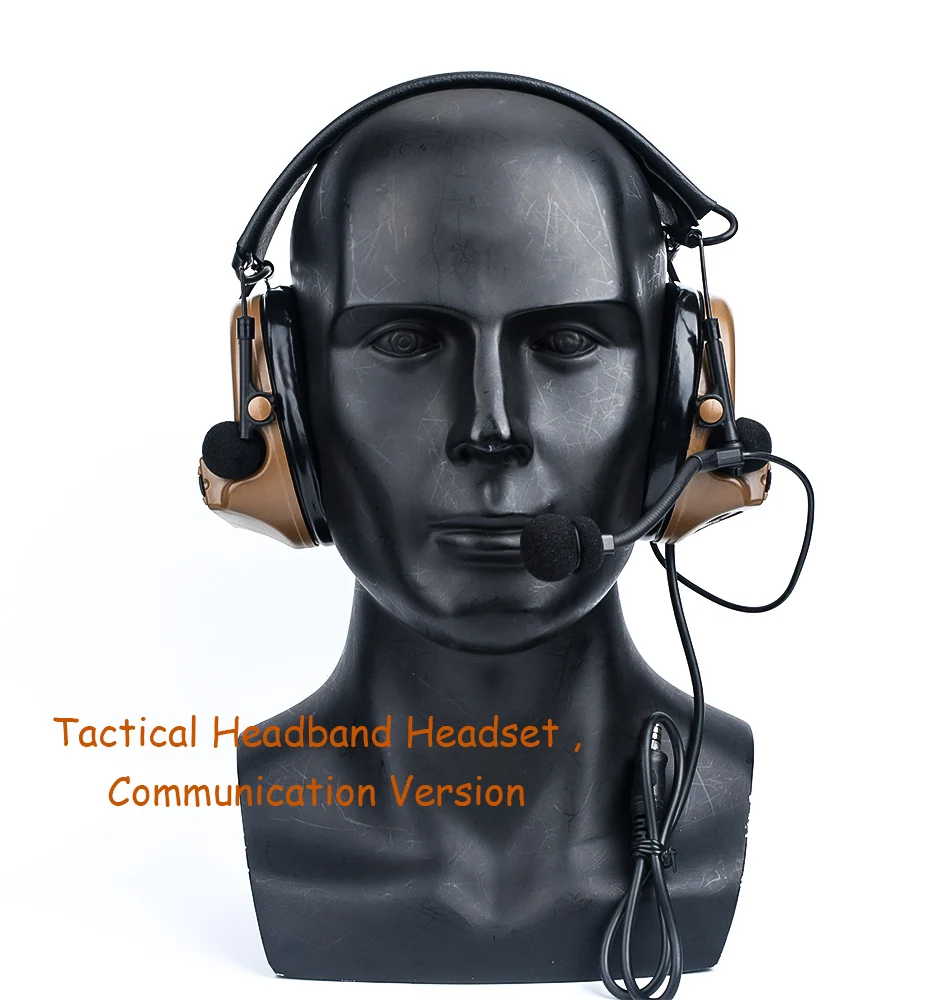 Airsoft Comtac II Headset Communication Version Headphone Tactical Headband Hunting Shooting WZ151 | Спорт и развлечения