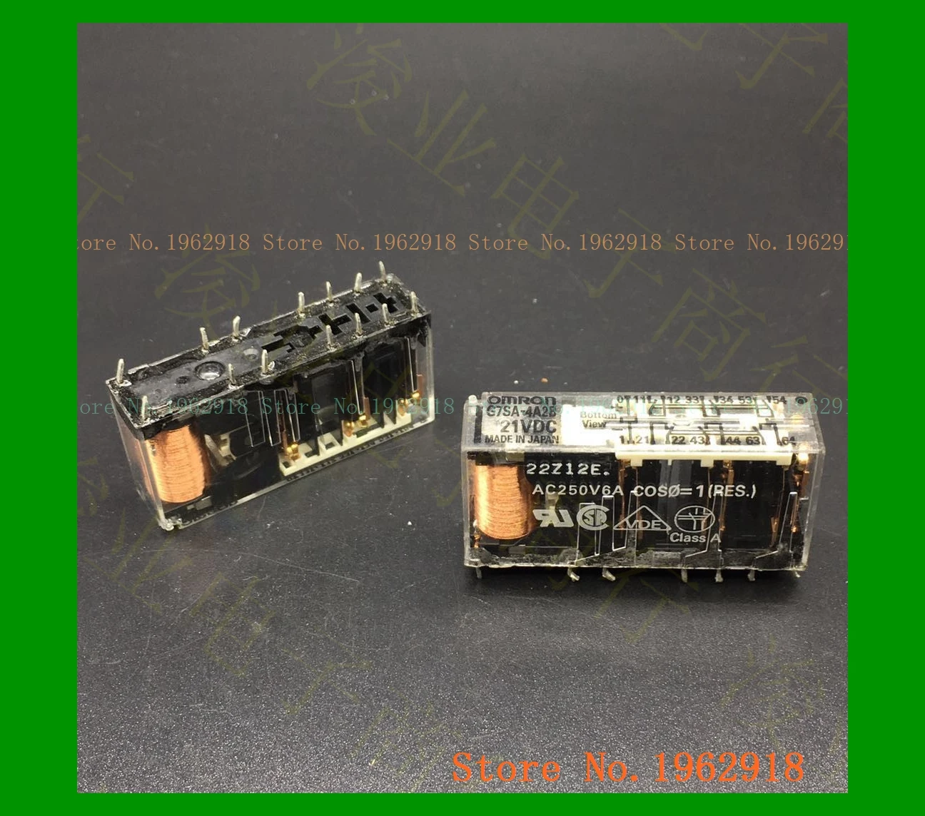 

G7SA-4A2B-21VDC 21V 6A/250VAC