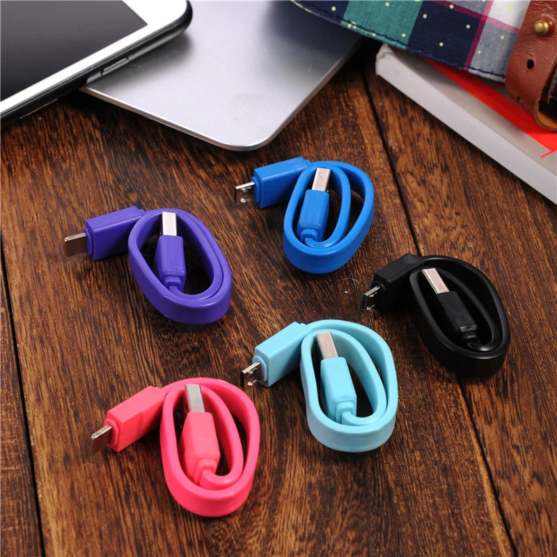Забавные конфеты пакет кабели 20 см Тип C Micro USB быстрая зарядка данных Usb кабель
