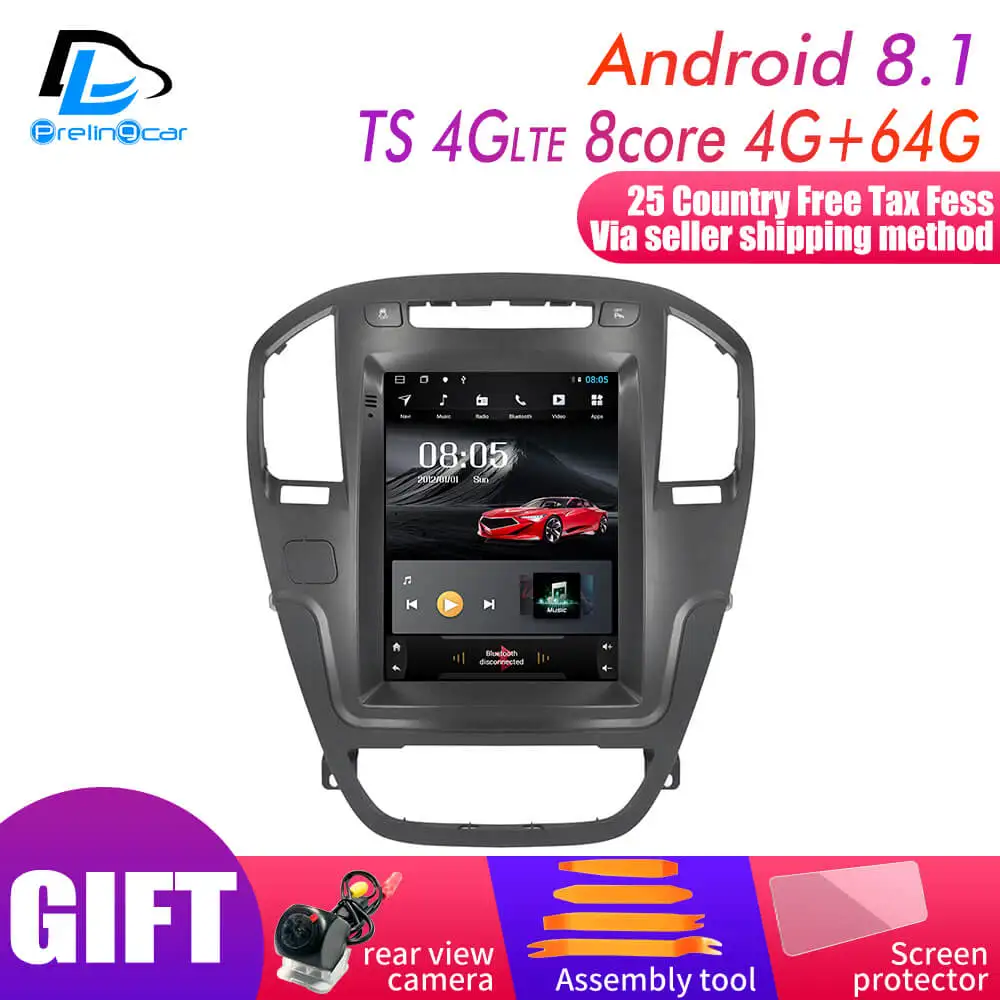 TS-4G 4G64G An8.1 Android 9,0 2G ram Автомобильный gps Мультимедиа Стерео радиоплеер для Buick opel insignia 2009-2013 лет навигационная система - Цвет: TS-4G 4G64G An8.1