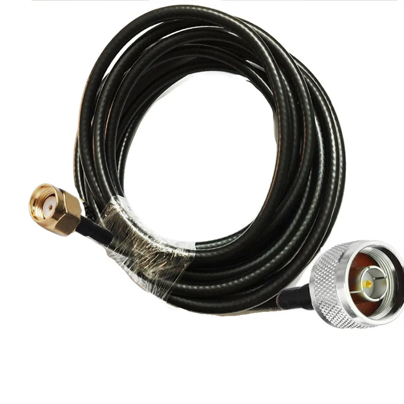 Коаксиальный кабель 5D FB 50 5 с разъемом типа Папа папа ом 1/2/3 м 10 15 Ом|Соединители| |