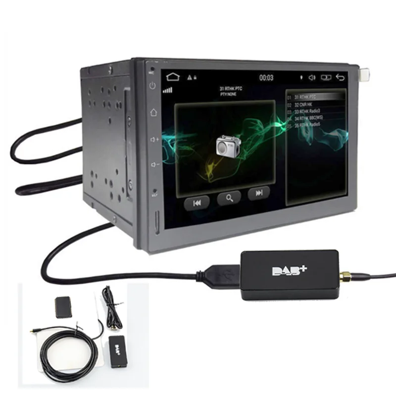 Универсальный Приемник радиосигнала DAB автомобильная антенна цифровой +