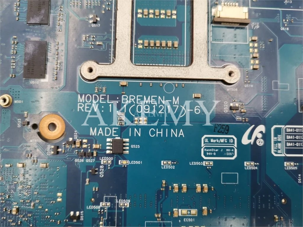 

Laptop Motherboard For Samsung R580 Mainboard HM55 GT330M 1GB BA41-01175A BA92-06130A BA92-06133A BA92-06133B