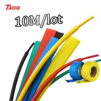 10 mlot black heat shrink tubing tube kit insulation tubing wire cable 123456810101214161820mm