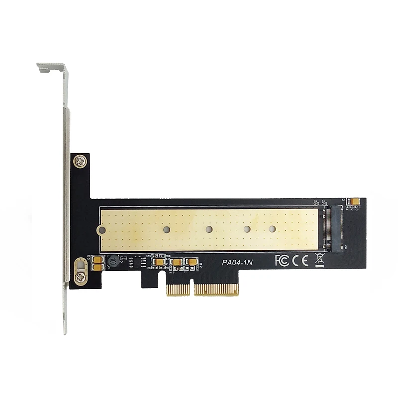 

M.2 NVMe SSD NGFF TO PCIE X4 Adapter M Key Interface Card Support PCI Express 3.0 x4 2230 2242 2260 2280 22110 M2 SSD FULL SPEED