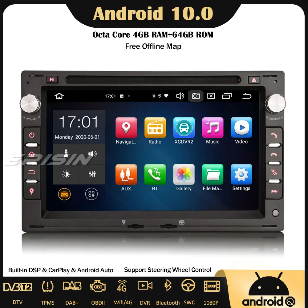 8186 DAB + Android 10 0 DSP автомобильный Wi Fi стерео CarPlay GPS система контроля давления в шинах