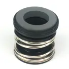 Уплотнение вала механического водяного насоса с внутренним диаметром 22 мм, одиночная спиральная пружина, углерод, карбид кремния, NBR