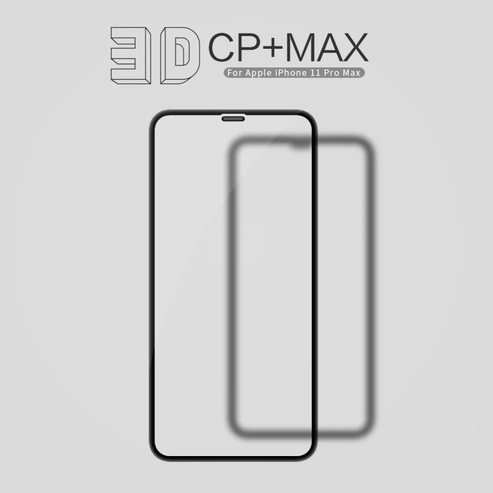 Для iPhone 11 Pro Max стекло Nillkin 3D CP+ Max полное покрытие закаленное стекло Защита экрана для iPhone XS Max XR X 8 7 Plus стекло