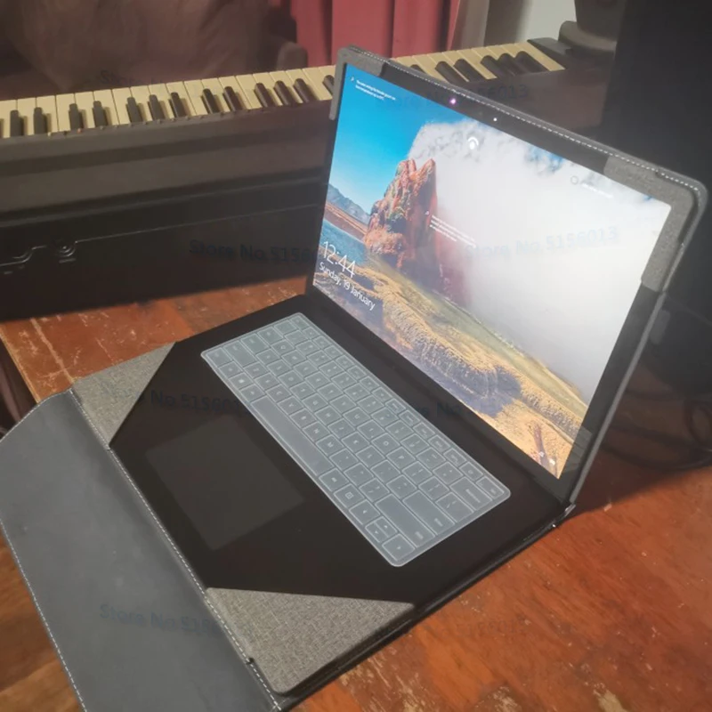 Силиконовый чехол для клавиатуры ноутбука Microsoft Surface 4 3 15 2021 - Цена: 56.83