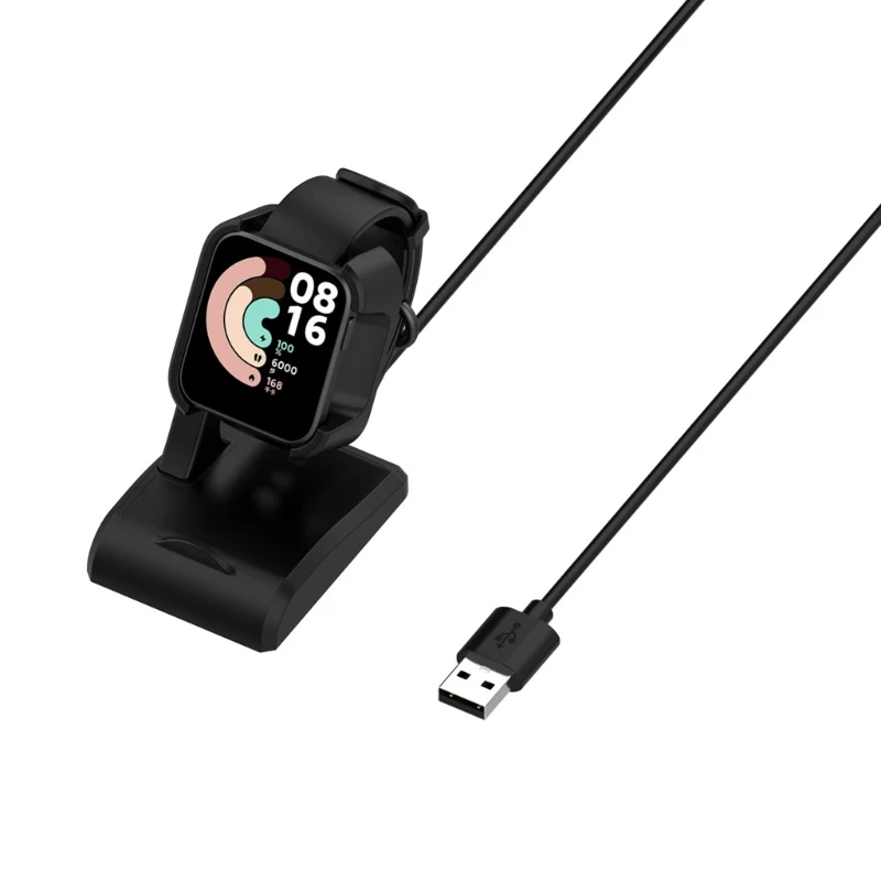 

USB Charge Dock Station Holder Charger Stand Cradle Cable for for -XiaoMi Mi Watch lite Global Version for Redmi Watch X6HB