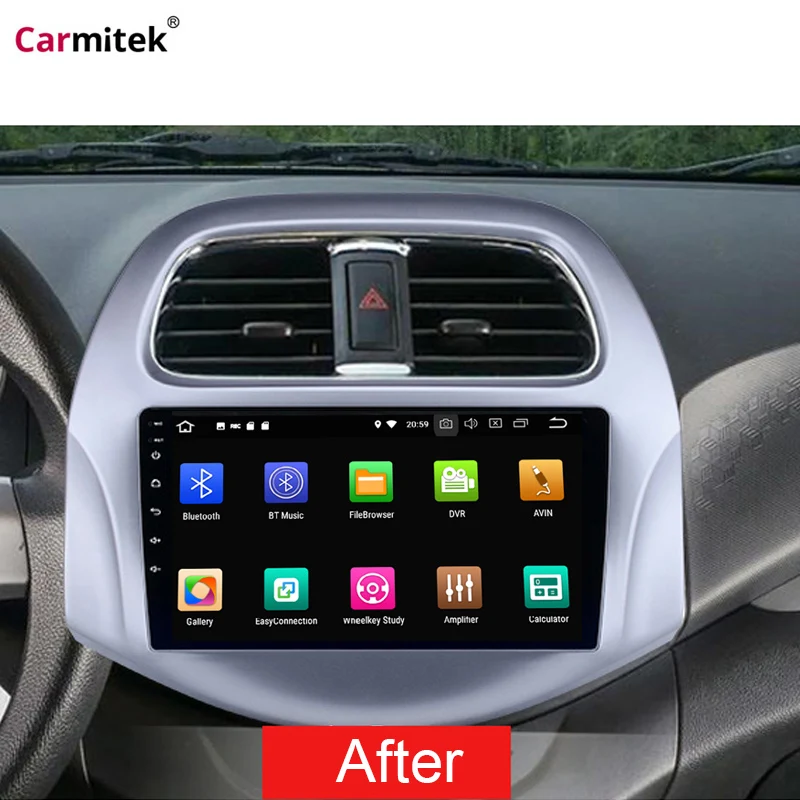 Android 9 0 для CHEVROLET Spark Beat 2015 2016 2017 2018 2019 Мультимедиа стерео автомобильный dvd плеер