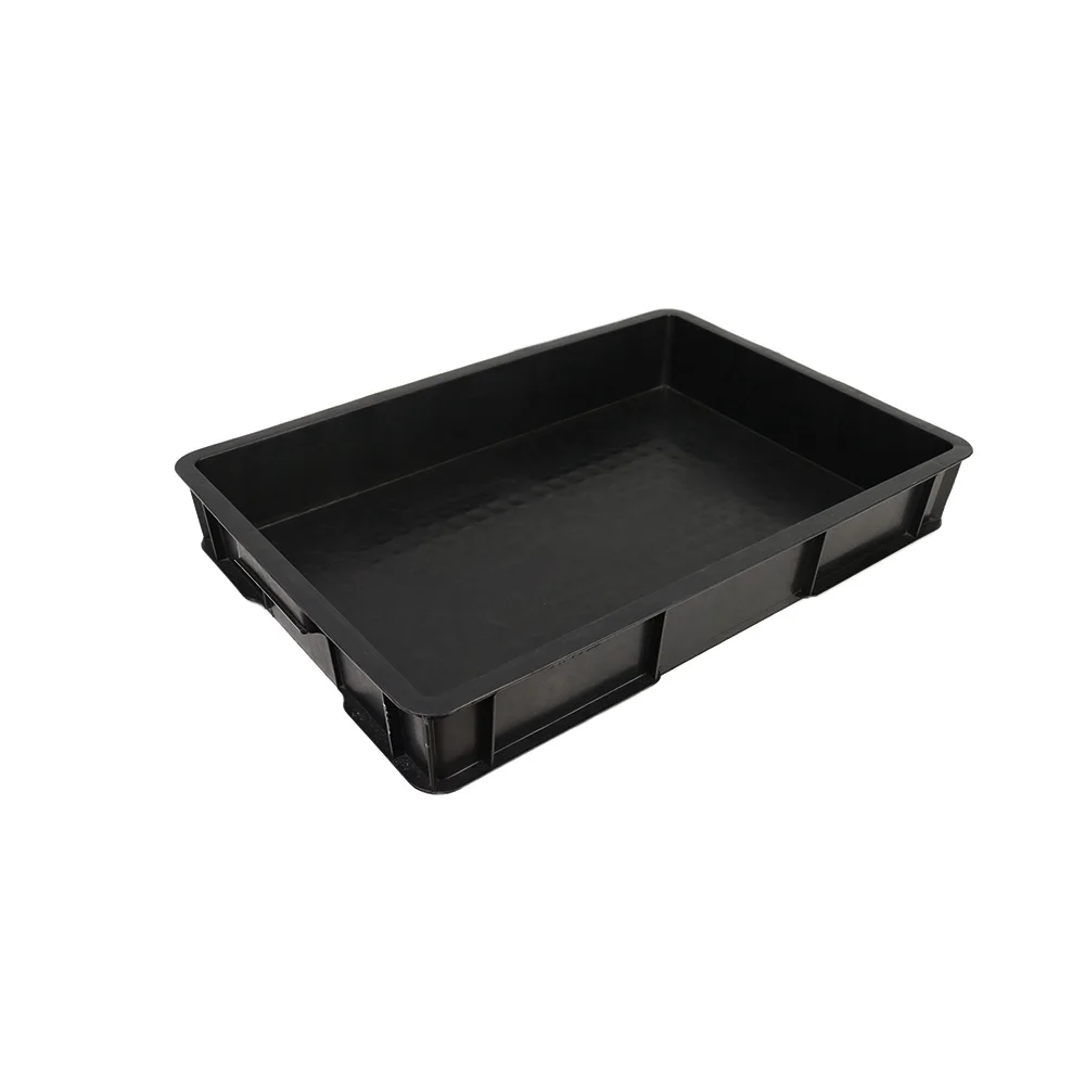 

Q-TR7 Factory Wholesale 615X420X95mm Black ESD Rectangle Conveyor Tray