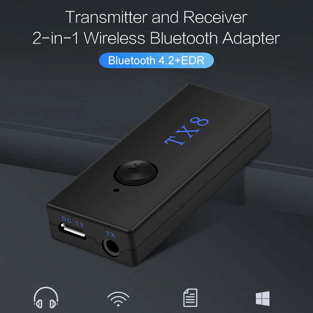 

Bluetooth-приемник 2 в 1, с USB-портом