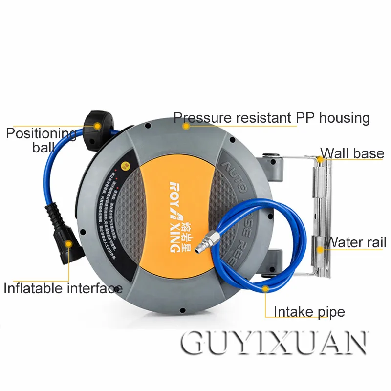 Автоматический выдвижной катушечный шланг подвеска trachea пневматический барабан