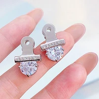 ydl personalized minimalist shine zircon earring trends fashion simple classic for women party charme statement earrings gift