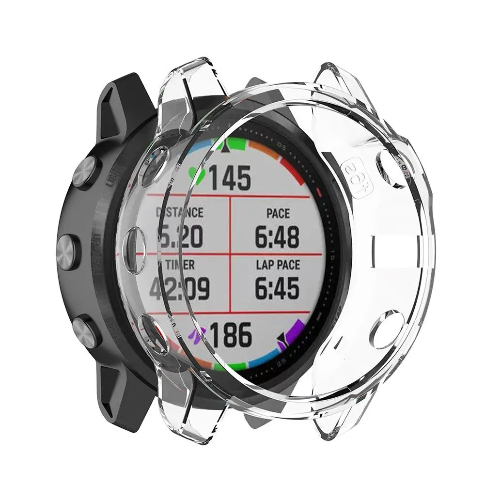 Защитный чехол для смарт-часов Garmin Fenix 6S защитный из ТПУ Fenix6S аксессуары