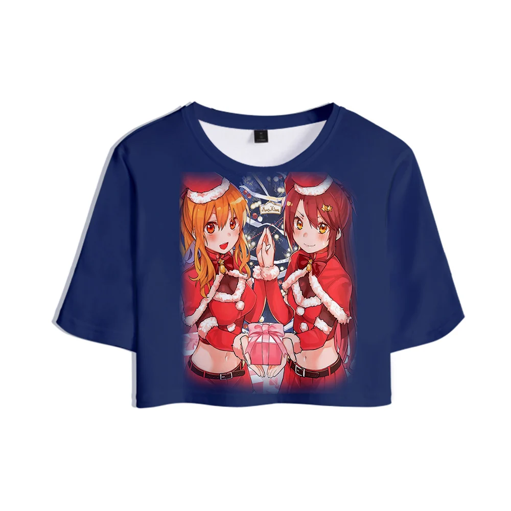 

2021 New anime Remake Our Life 3D Print Tops Girl Short T-Shirt Women Sexy Casual