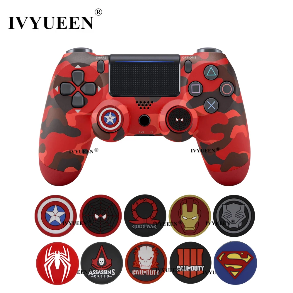Накладки IVYUEEN для Dualshock 5 4 PS5 PS4 Pro Slim Controller for XBox One X S 360 Switch Thumb|Запасные части| |