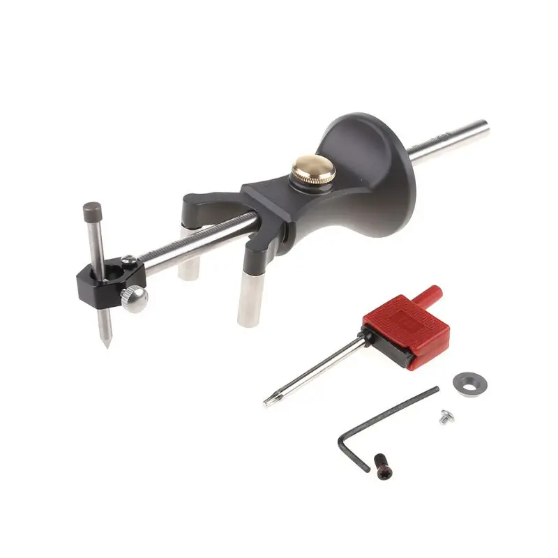 

Carpenter Straight Line Arc Curve Scriber Parallel Wheel Marking Cutting Gauge Woodworking Drawing Line Square Mark Scraper