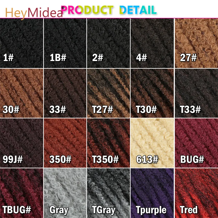 Marley волосы для скручивания 18 дюймов длинные афро кудрявые марли косы Kanekalon