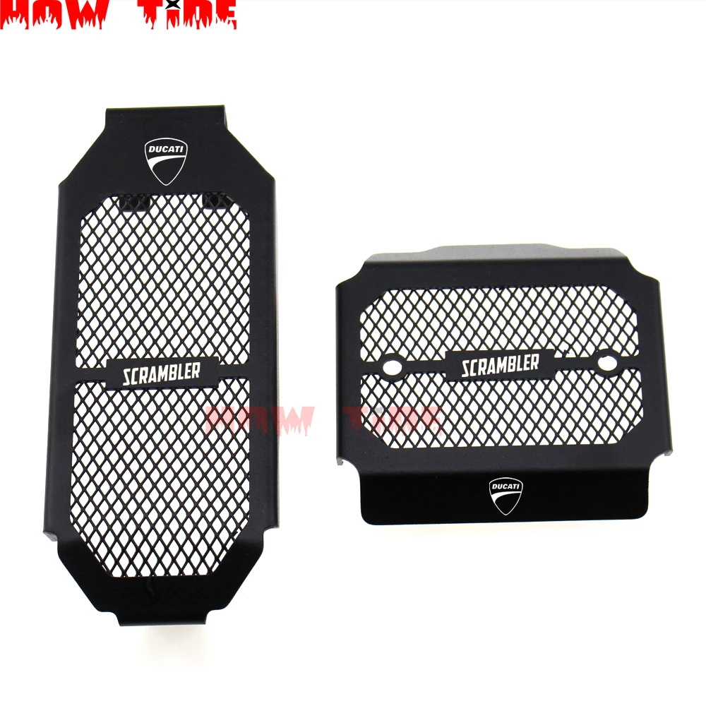 

Motorcycle Radiator Grille Guard Cover Oil Cooler Refit Rectifier Guard Grill for Ducati Scrambler 800 2015 2016